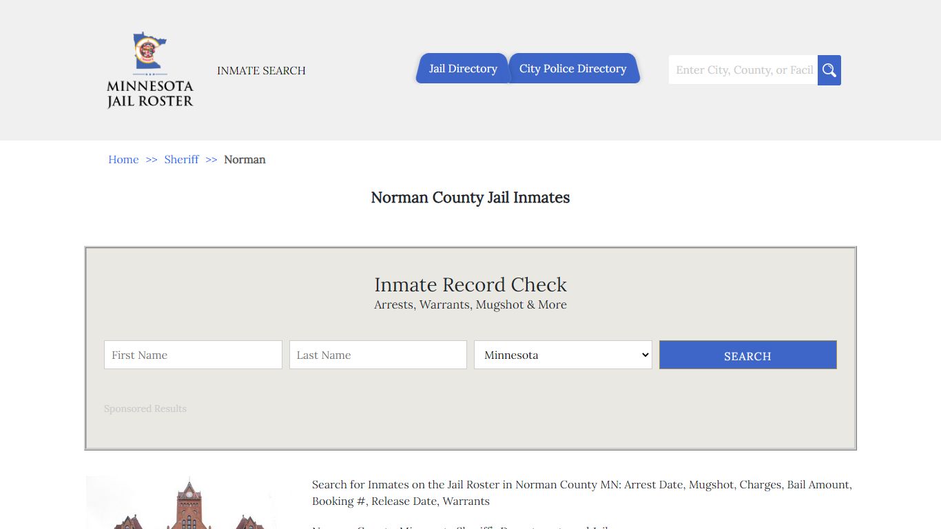 Norman County Jail Inmates | Jail Roster Search - Minnesota Jail Roster